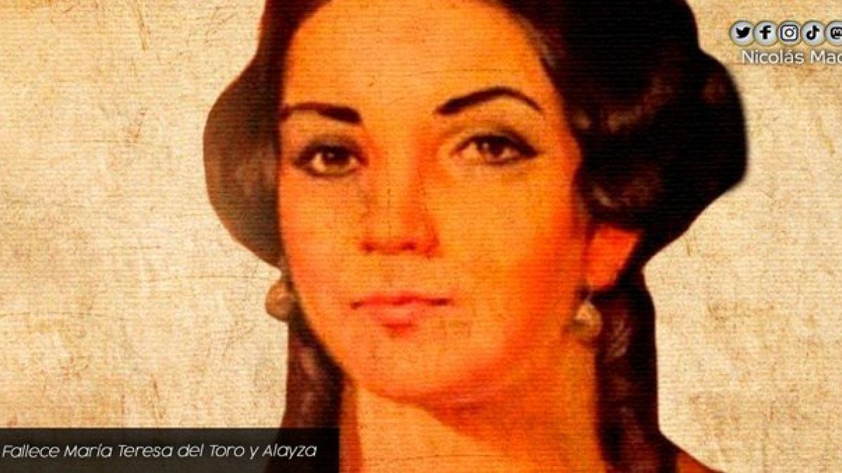 Pueblo venezolano conmemora 219 años de la partida física de María Teresa del Toro y Alayza