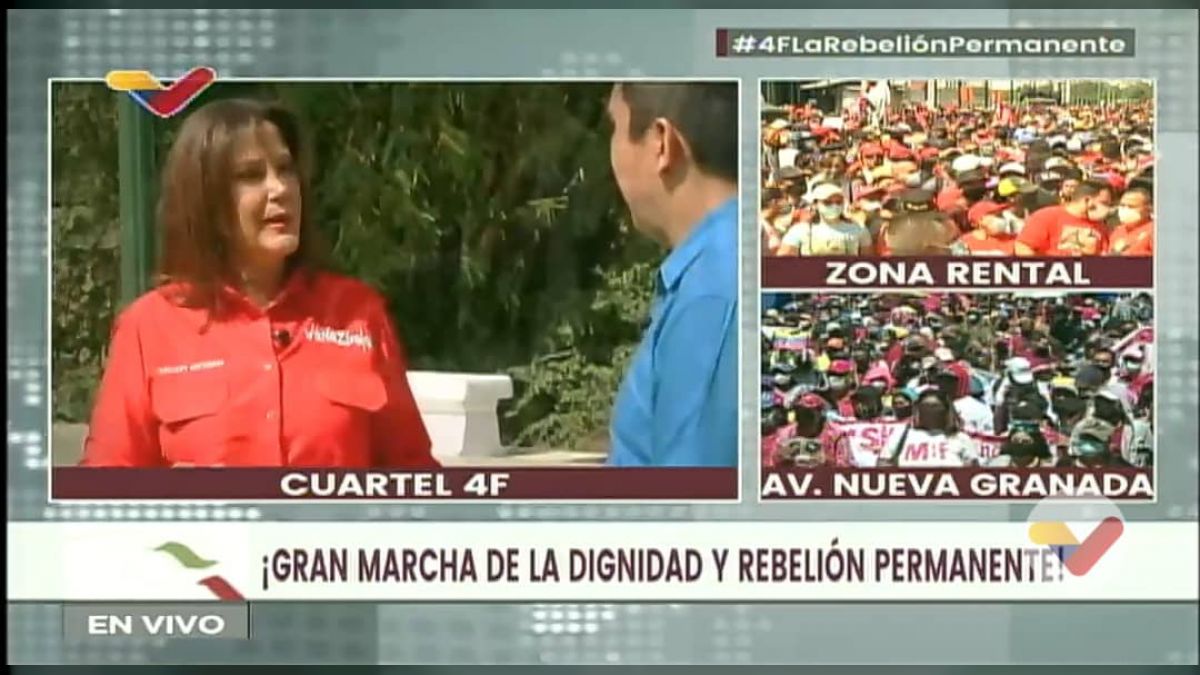 Marleny Contreras a 30 años del 4F: ¡Aquí estamos con mayor fuerza para  seguir luchando por esta Patria!