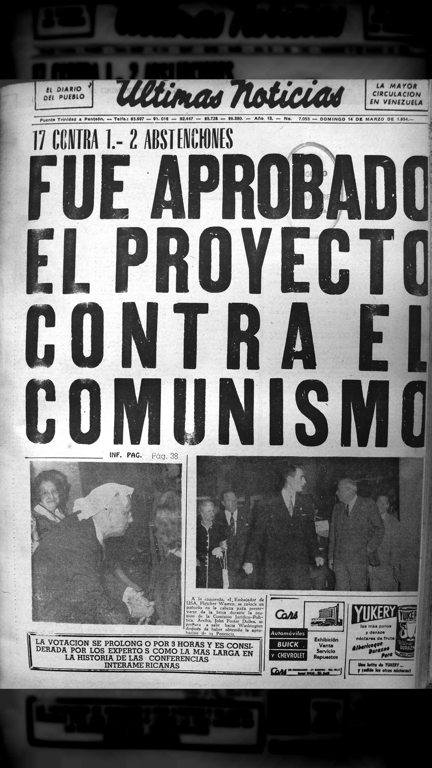 Fue aprobado el proyecto contra el comunismo