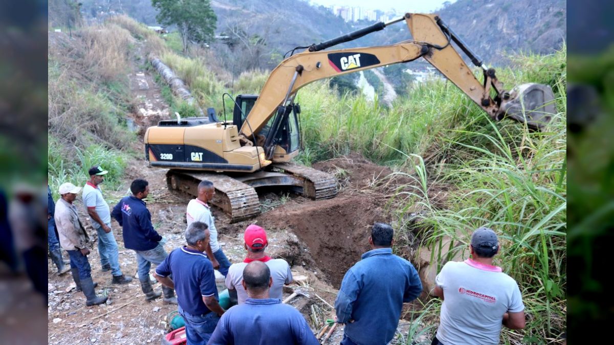 HIDROCAPITAL reparó avería en la tubería del Sistema Tuy II en menos de ...