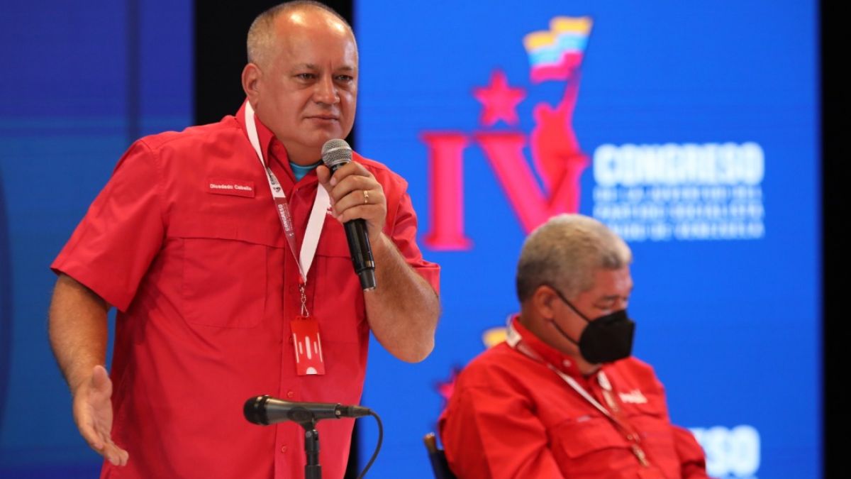 Diosdado Cabello, primer vicepresidente del Psuv