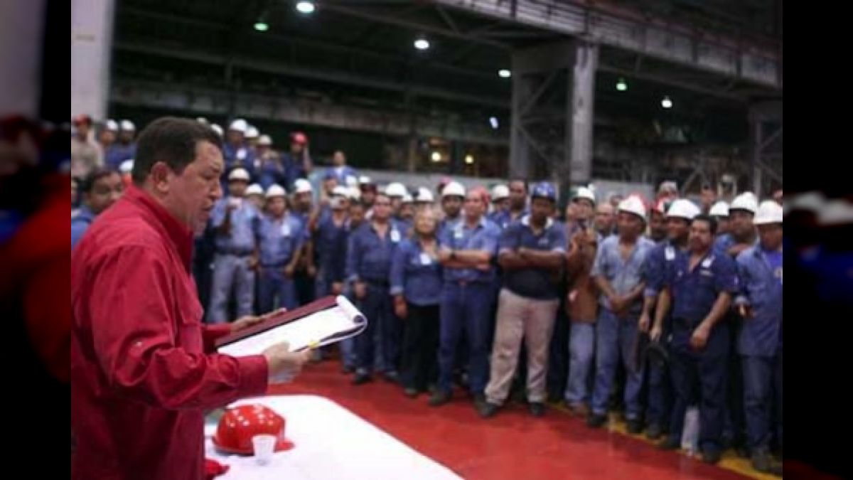 El Comandante Chávez pidió a los trabajadores que con un espíritu unitario se fortalezca las convicciones socialistas