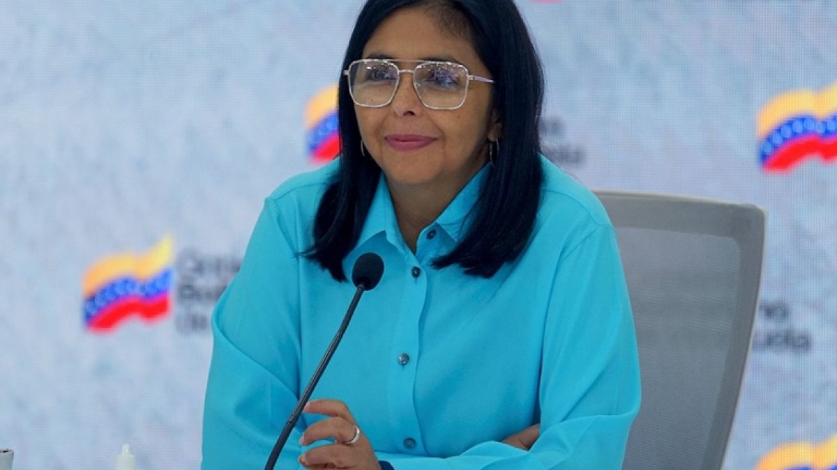 Delcy Rodríguez, vicepresidenta Ejecutiva de la República