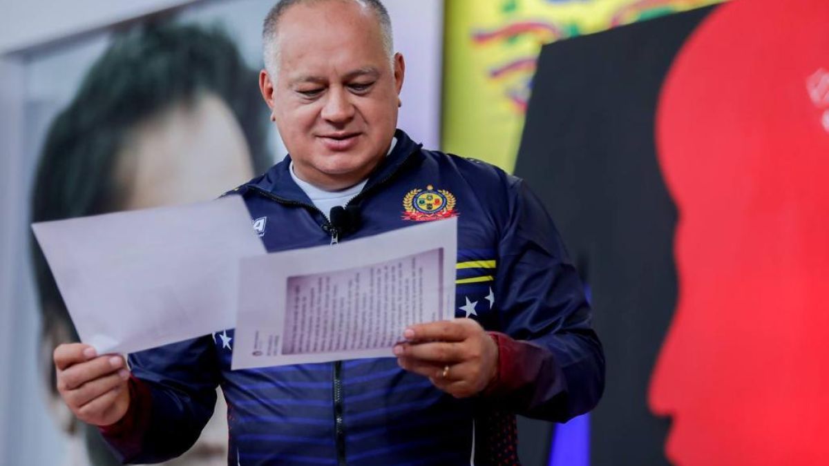 Diodado Cabello, primer vicepresidente del PSUV