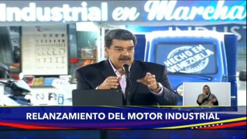 El dignatario nacional elogió la capacidad industrial de Venezuela