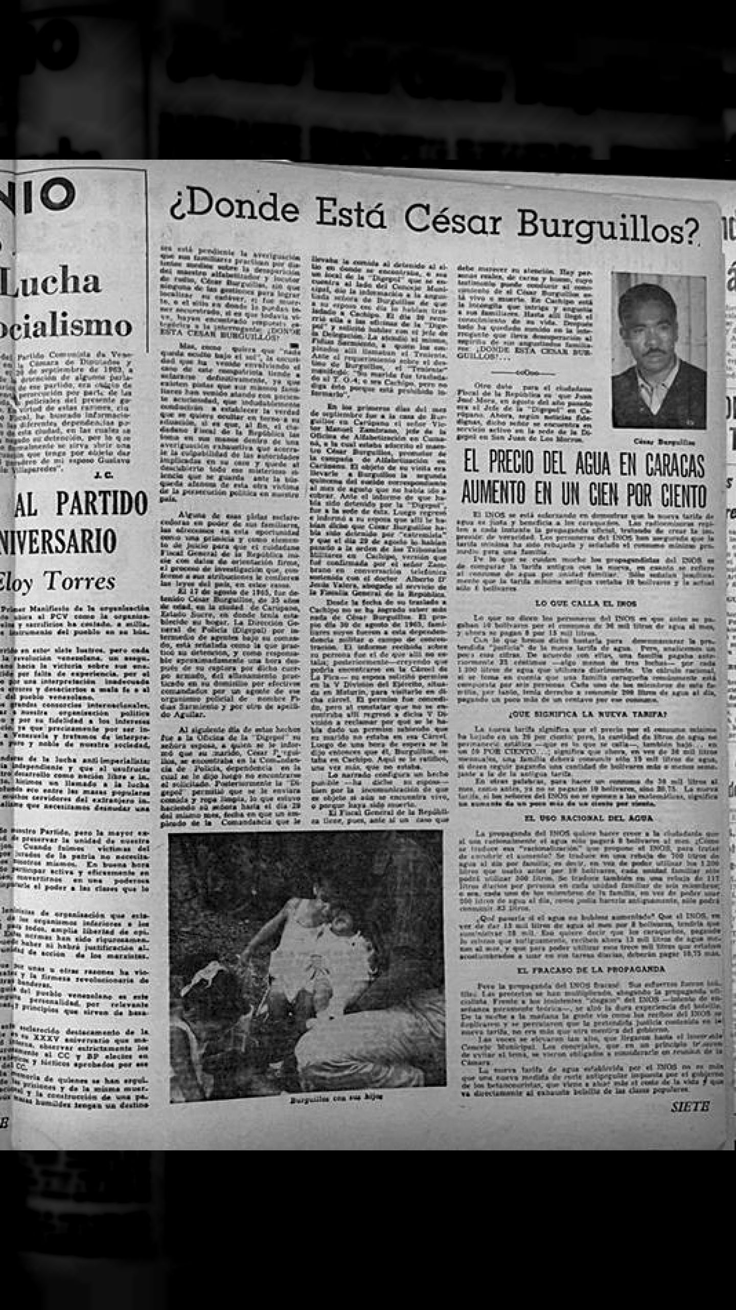 ¿Dónde está César Burguillos? (QUÉ pasa en Venezuela, 3 de diciembre 1965)