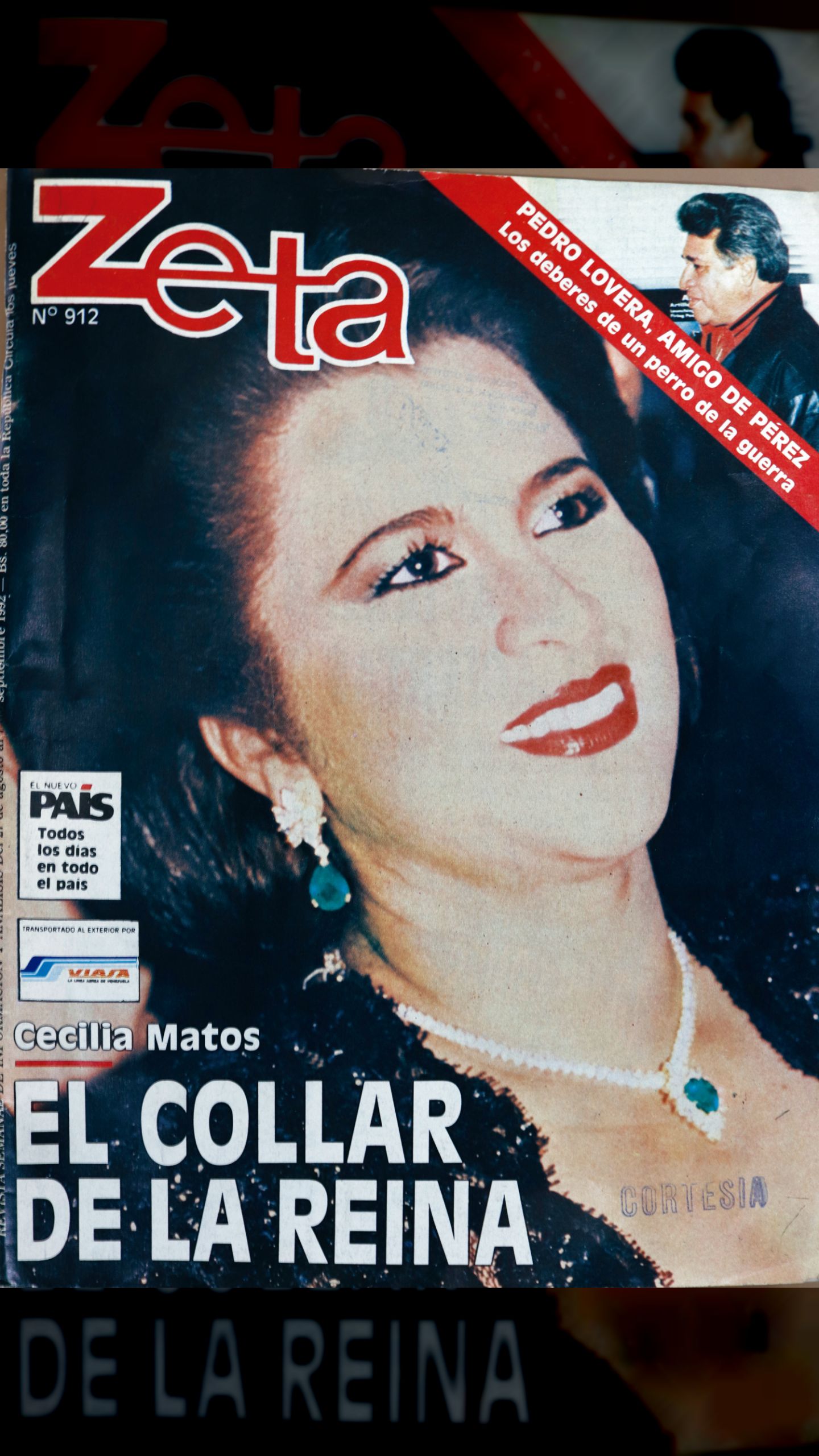 El collar de la reina (Revista Zeta, agosto - septiembre de 1994)