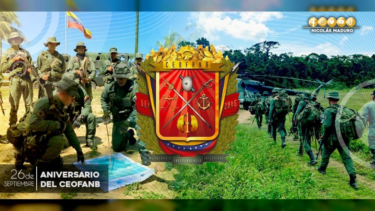 Aniversario número 17 del Comando Estratégico Operacional de la Fuerza Armada Nacional Bolivariana (CEOFANB)