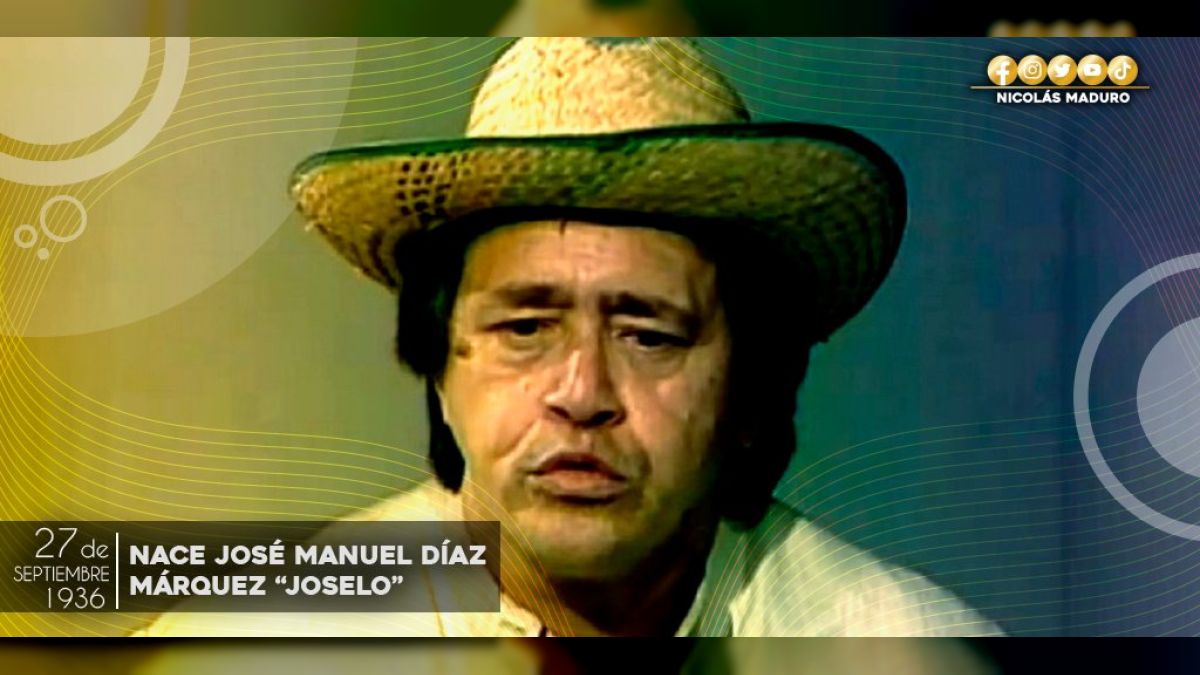 Joselo nació el 27 de septiembre de 1936, en la ciudad de Barbacoas en el estado Aragua