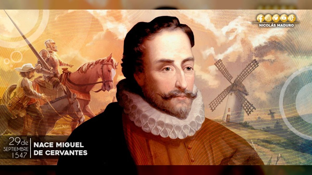 Este importante novelista, poeta y dramaturgo, nació el 29 de septiembre de 1547 en Alcalá de Henares, España