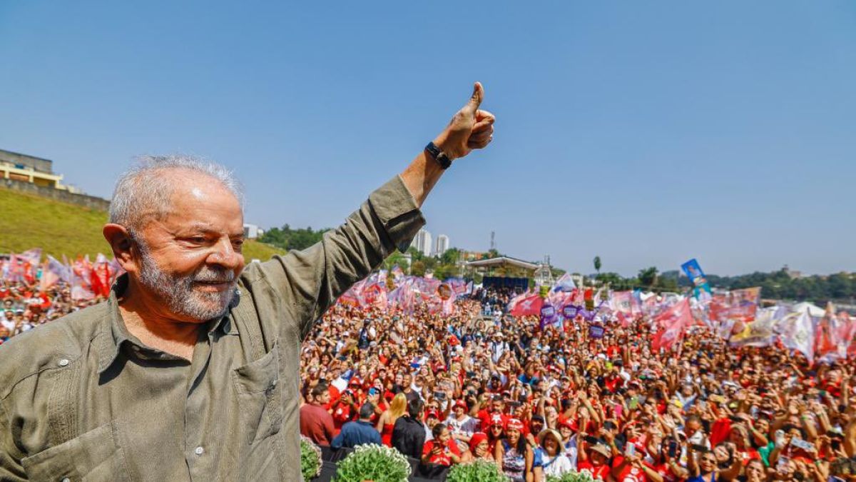Líder revolucionario Luiz Inácio Lula da Silva