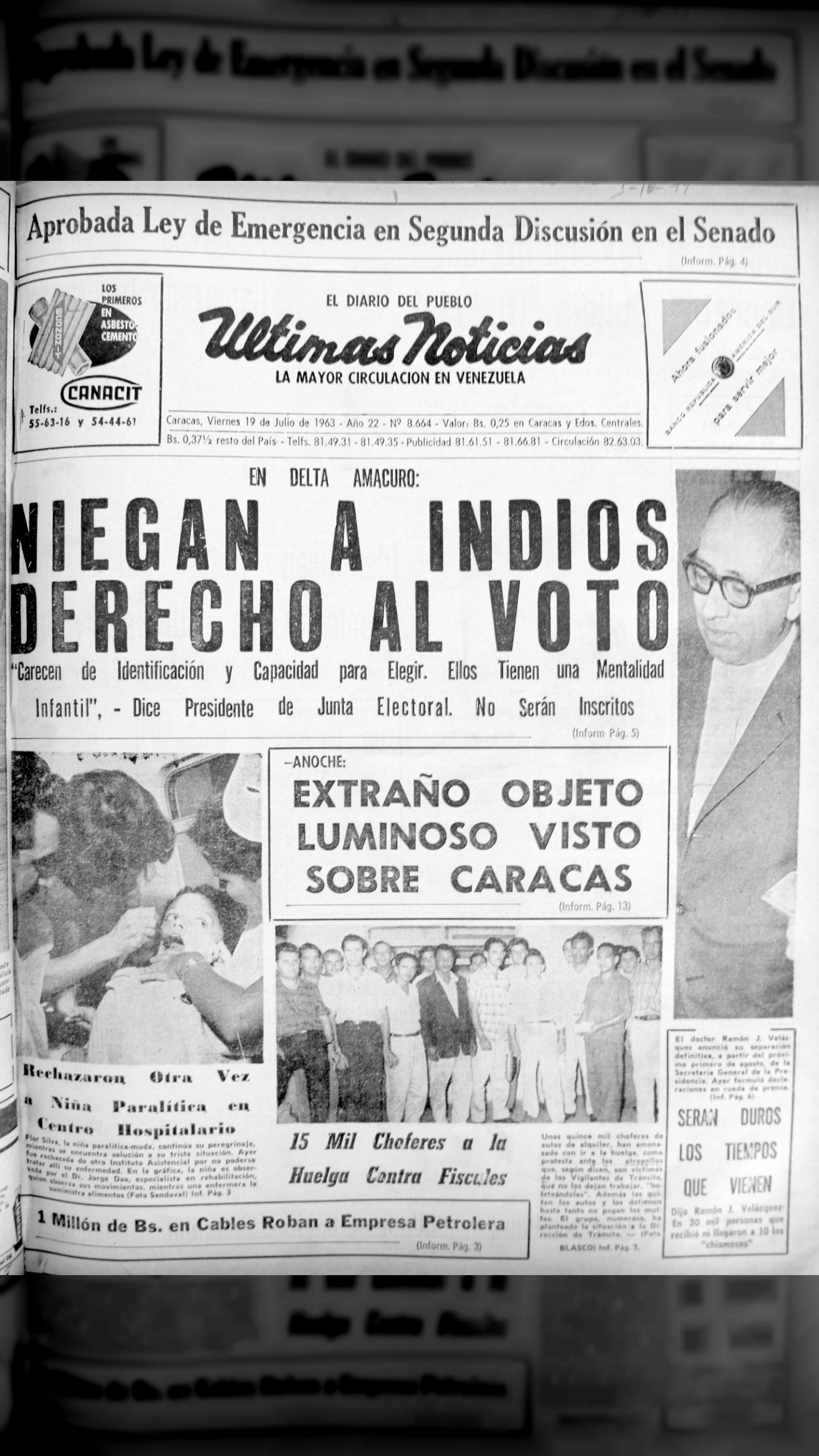 El fraude electoral de 1963