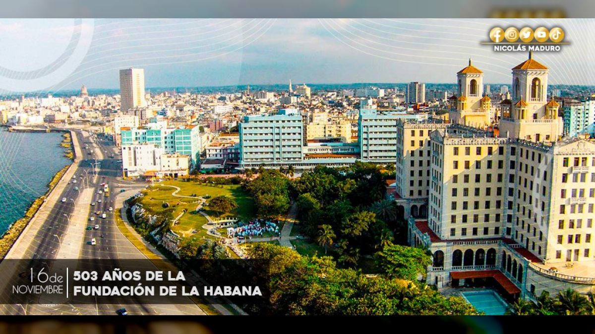 Cada 16 de noviembre se celebra el aniversario de la fundación de la Villa de San Cristóbal de La Habana