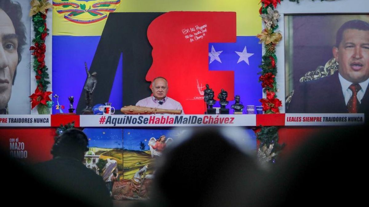 El primer vicepresidente del PSUV, Diosdado Cabello