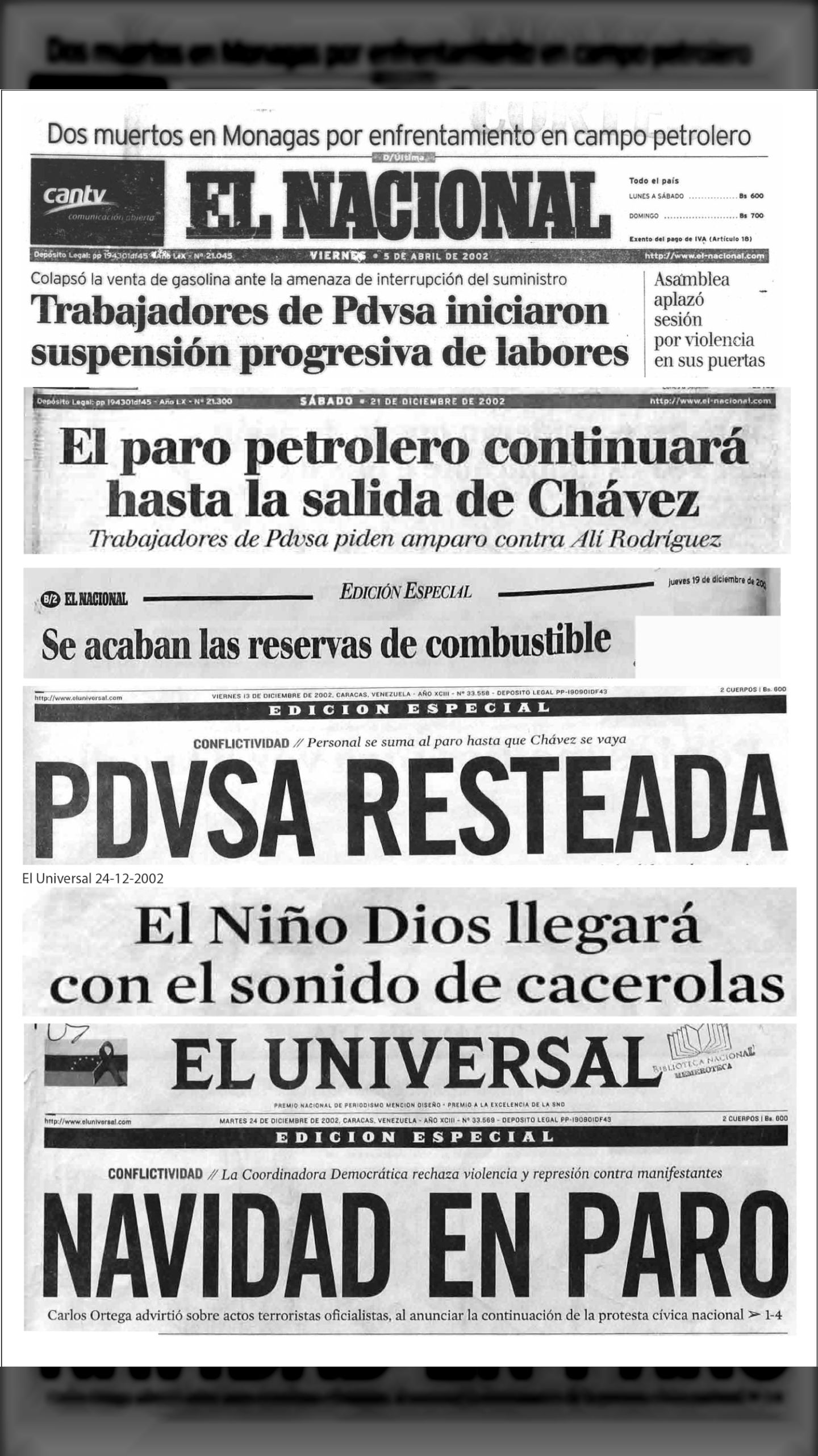 Carlos Andrés Pérez: No podemos pagar la deuda (El Nacional, lunes 30 de noviembre de 1987)