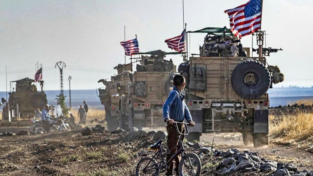 Estados Unidos establece una nueva base militar en Siria.