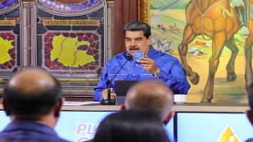 "La gente quiere paz, soluciones a sus problemas", sentenció el presidente venezolano