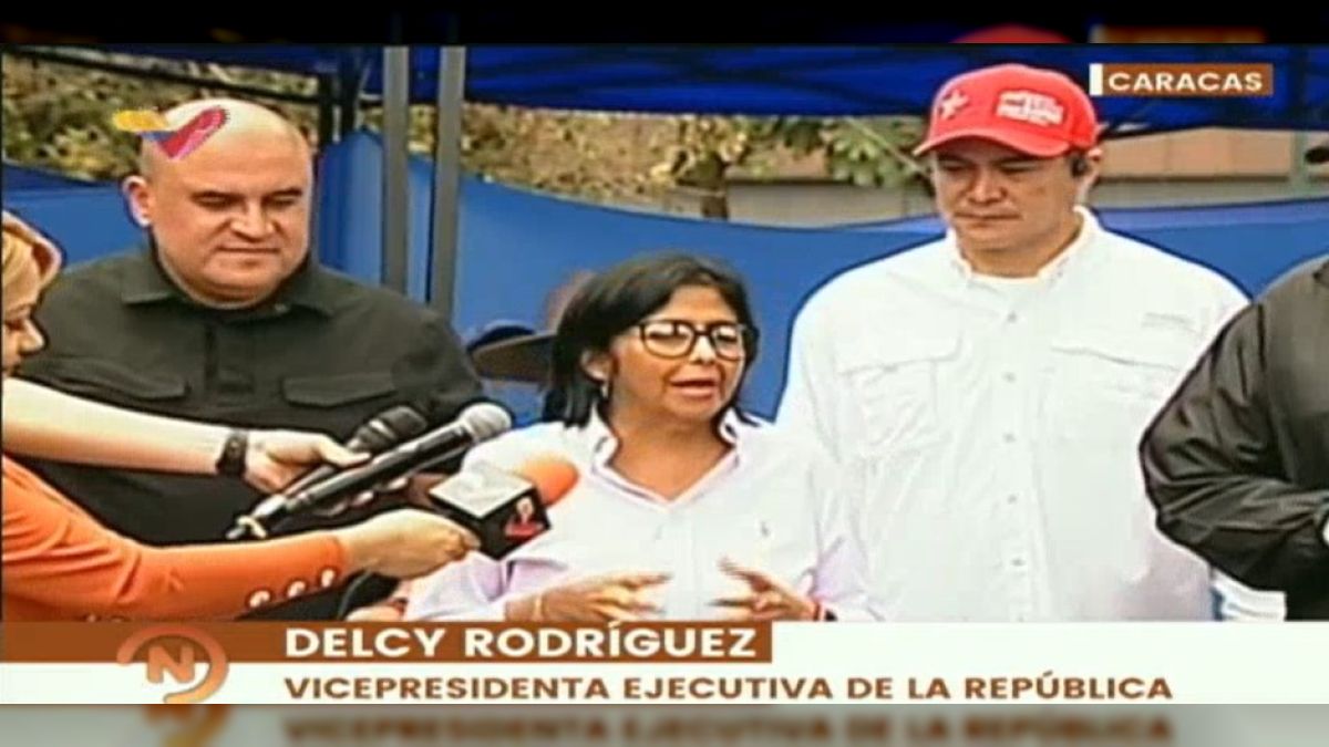 Vicepresidenta de la República Delcy Rodríguez