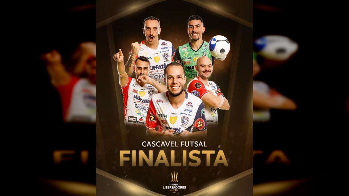 Cascavel de Brasil avanza a la final de la Copa Libertadores Futsal 2023 Cascavel de Brasil avanza a la final de la Copa Libertadores Futsal 2023