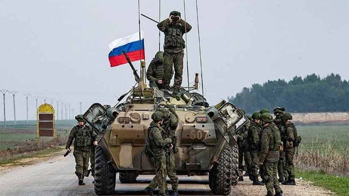 Fuerzas rusas en Donetsk