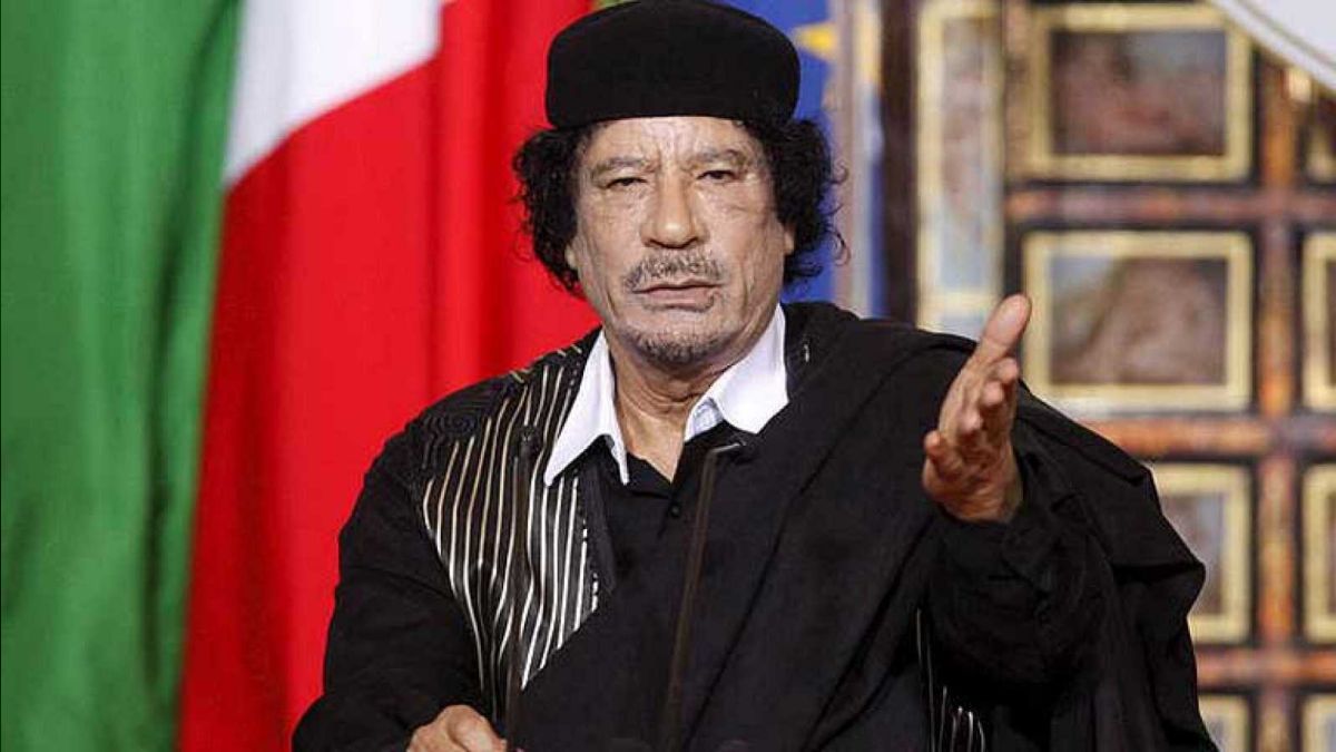Tras la muerte de Gadafi, Libia dejó de ser un país próspero conviertiendose en ruinas por la "democracia" impuesta por Estados Unidos en complicidad de la OTAN