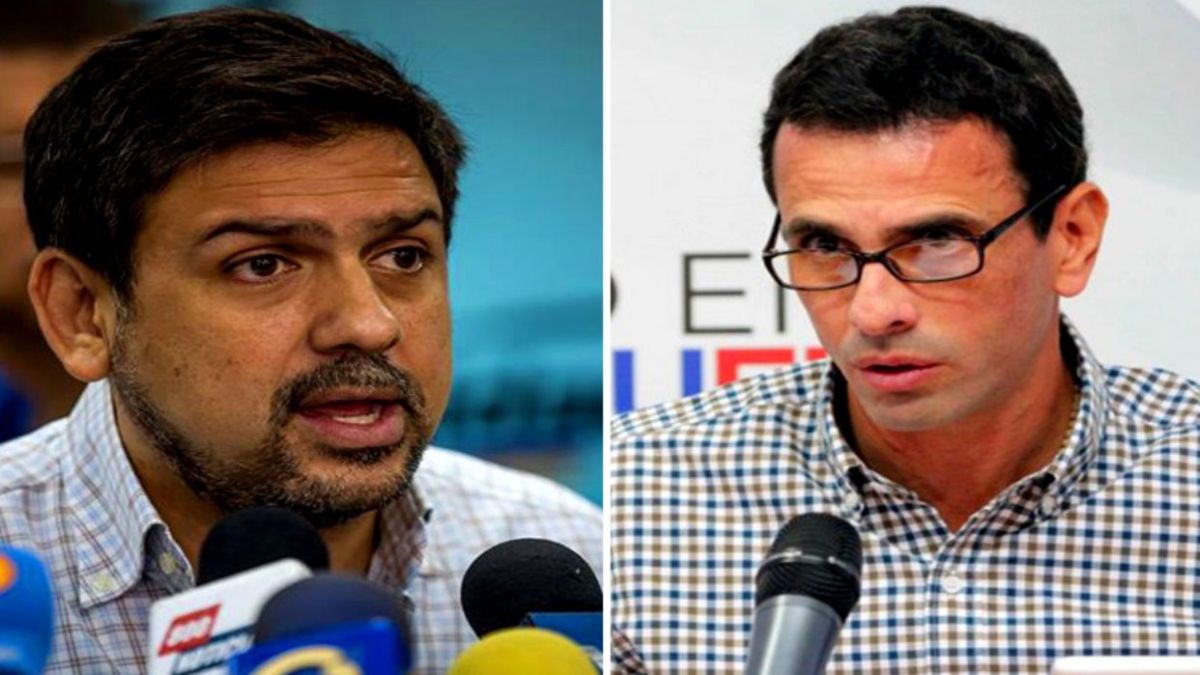 Carlos Oscariz y Henrique Capriles