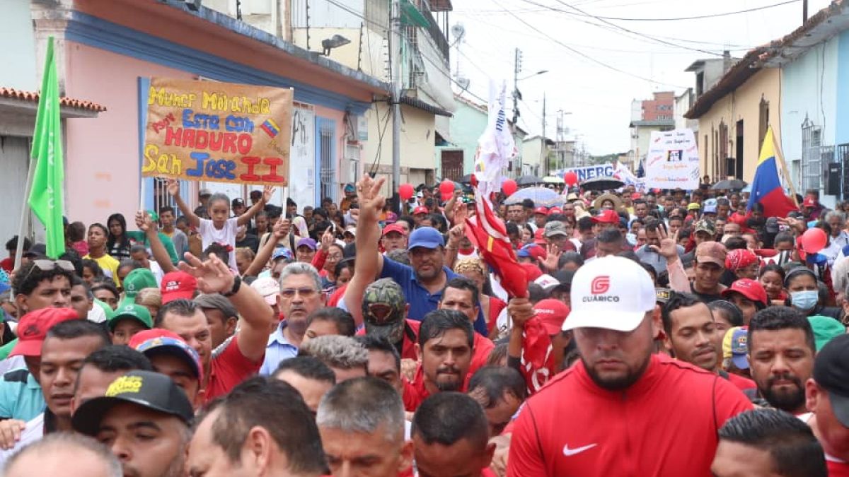 Militancia del PSUV ratifica su respaldo al Presidente Nicolás Maduro