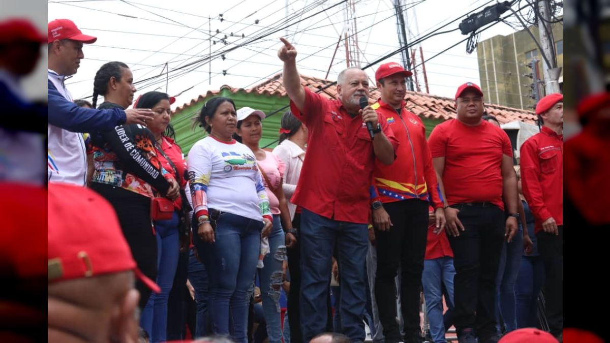Primer vicepresidente del Partido Socialista Unido de Venezuela Diosdado Cabello
