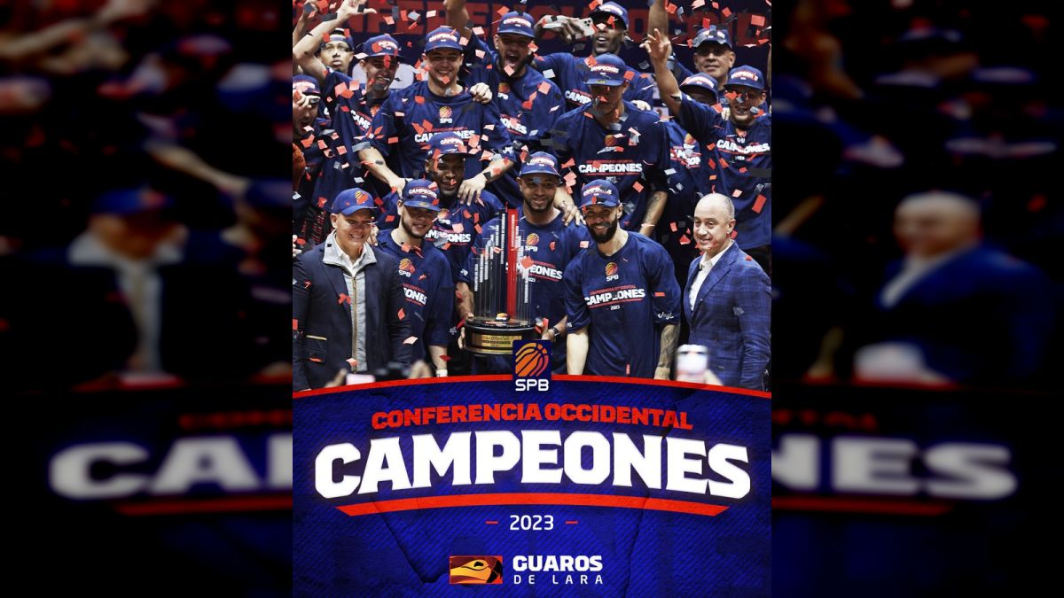 Guaros de Lara se proclamó campeón de la Conferencia Occidental de la