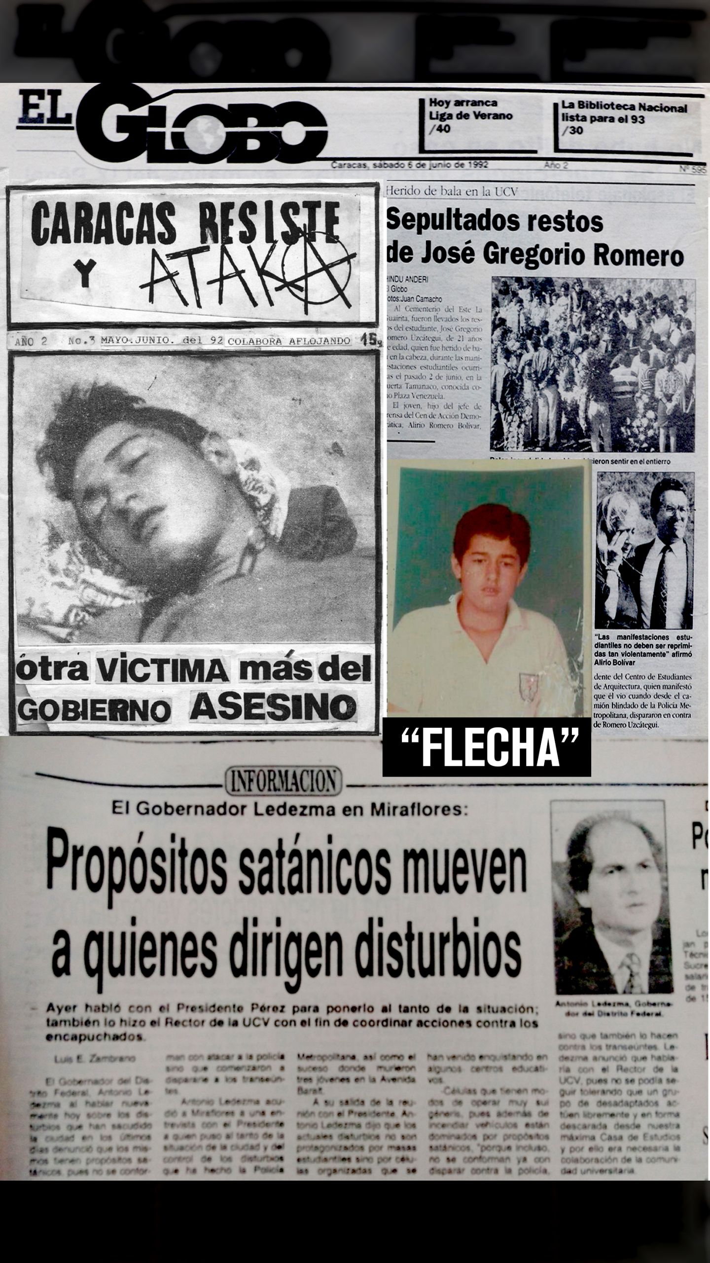 La masacre del “Retén de Catia”, el asesinato de José Gregorio “Flecha” y otros crímenes de Ledezma