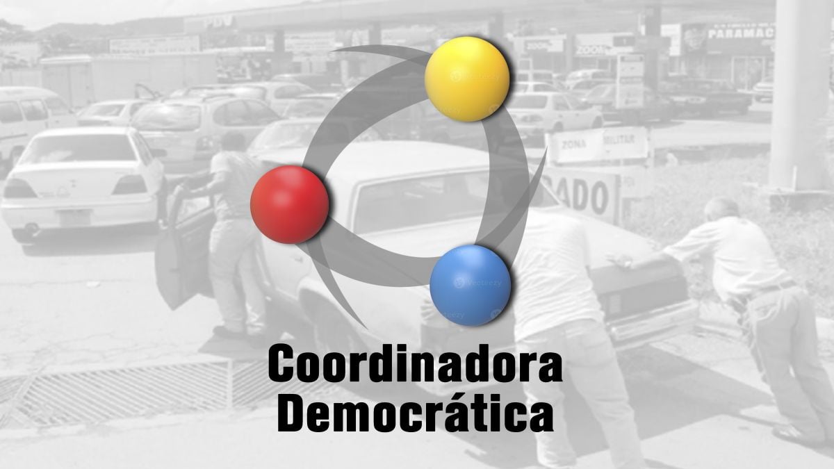 Logo de la Coordinadora Democrática que agrupaba a partidos políticos de oposición