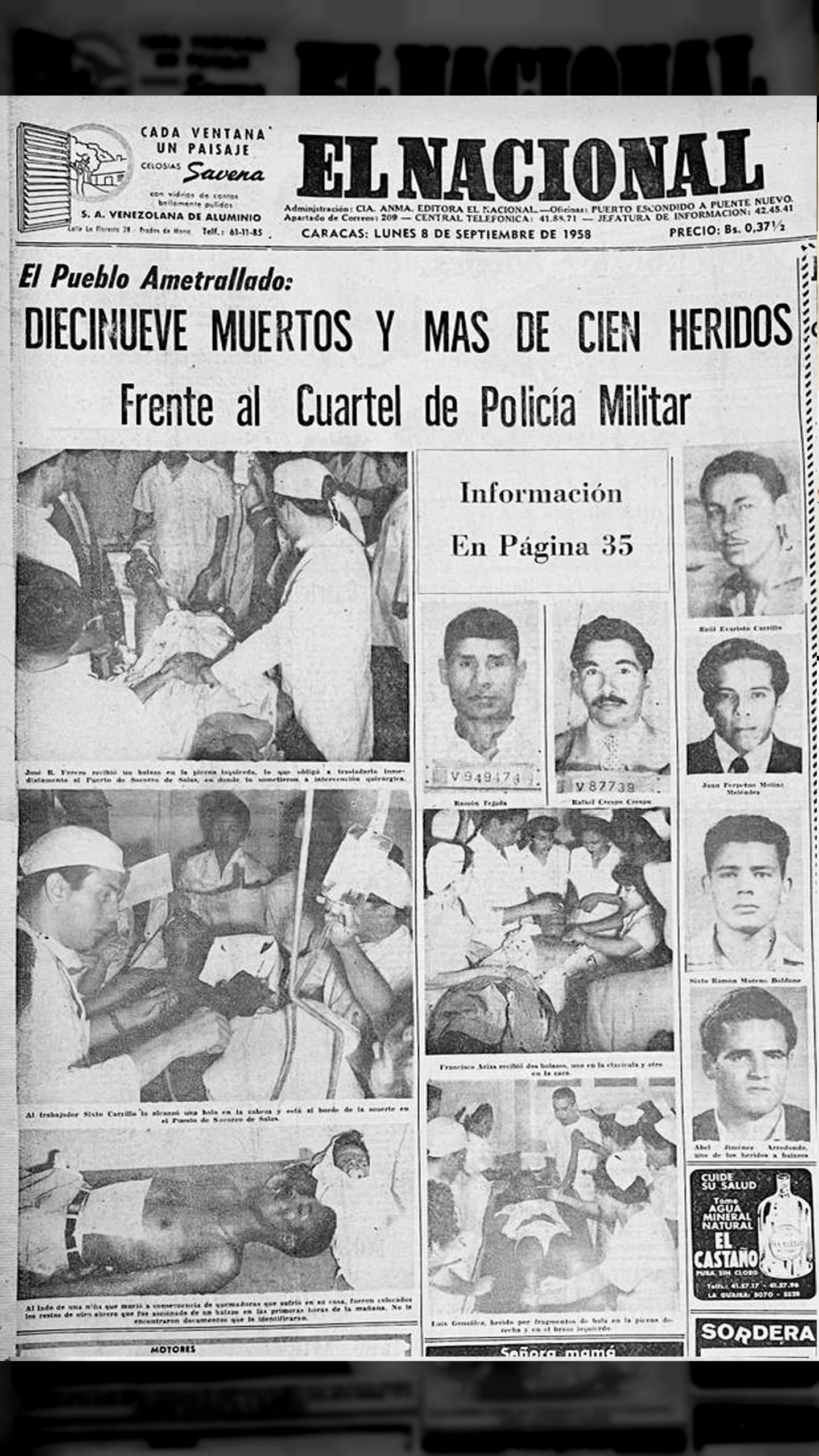 La Revolución del Palacio Blanco (7 de septiembre de 1958)