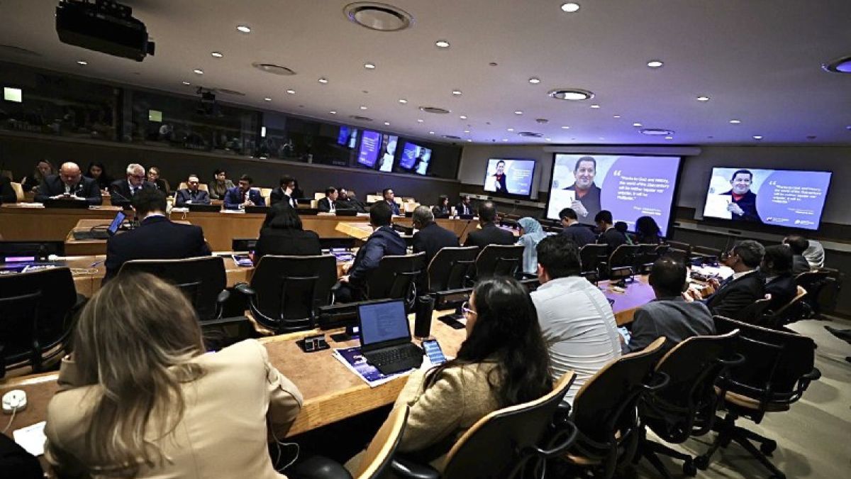 En nombre del Grupo de Amigos en Defensa de la Carta de las Naciones Unidas, el ministro del Poder Popular para Relaciones Exteriores de Venezuela, Yván Gil, intervino este miércoles en la Reunión Ministerial Preparatoria de la Cumbre del Futuro