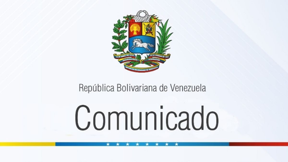 El caniller venezolano Yvan Gil publicó el comunicado en su cuenta en X