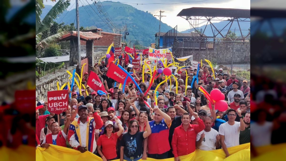 Movilización del Pueblo merideño por la paz de Venezuela