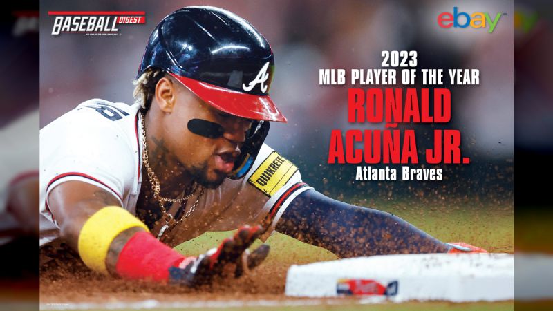 Ronald Acuña, el jugador del año para Baseball Digest