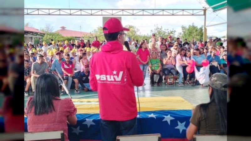 En la actividad el pueblo de Torres ratificó su compromiso con el presidente Nicolás Maduro