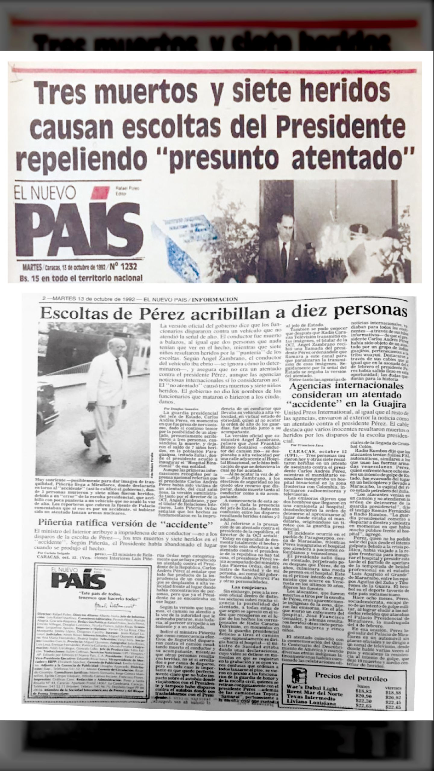 “LA MASACRE DE PARAGUAIPOA” (EL NUEVO PAÍS, 13 OCTUBRE 1992)