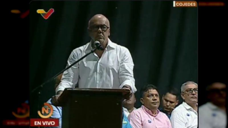 Coordinador Nacional del Comando de Campaña Venezuela Toda, Jorge Rodríguez