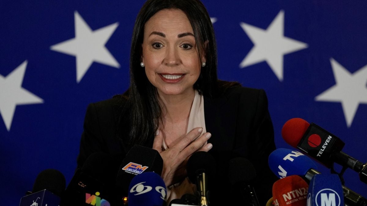 Opositora María Corina Machado