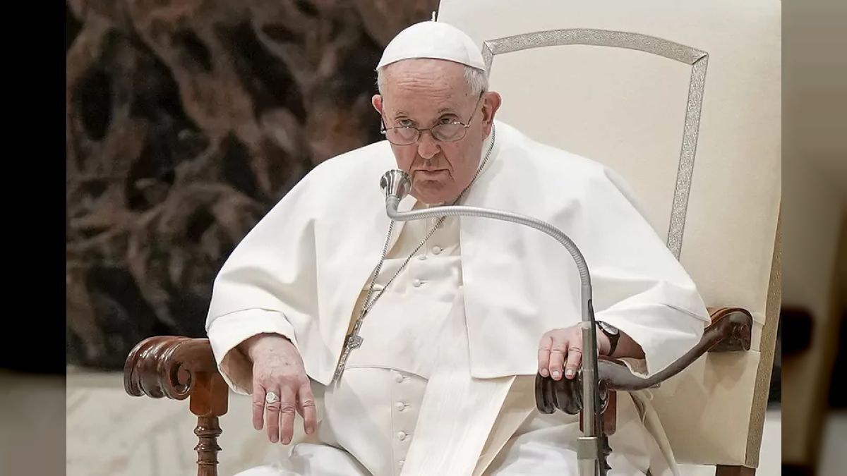 Papa Francisco este miércoles explicó que se encuentra "un poco resfriado"