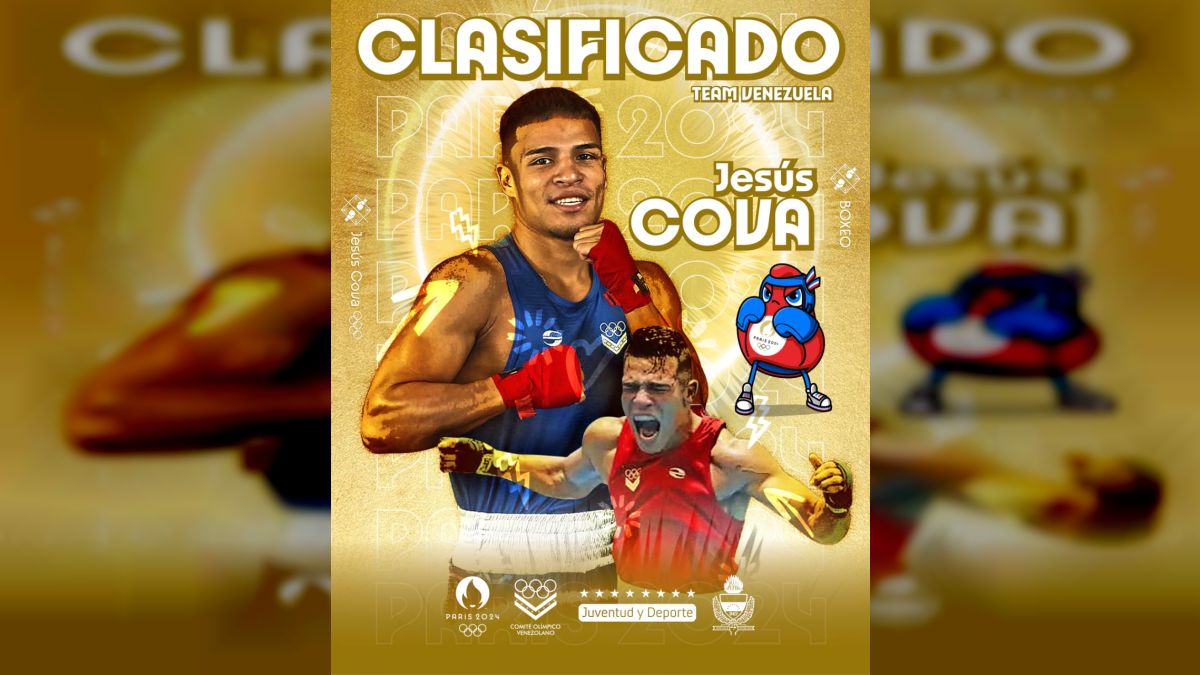 Boxeador Jesús Cova conquistó boleto a los Juegos Olímpicos París 2024