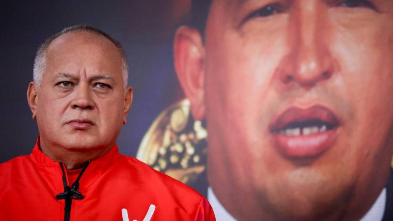 The first vice-president of the United Socialist Party of Venezuela, Diosdado Cabello
