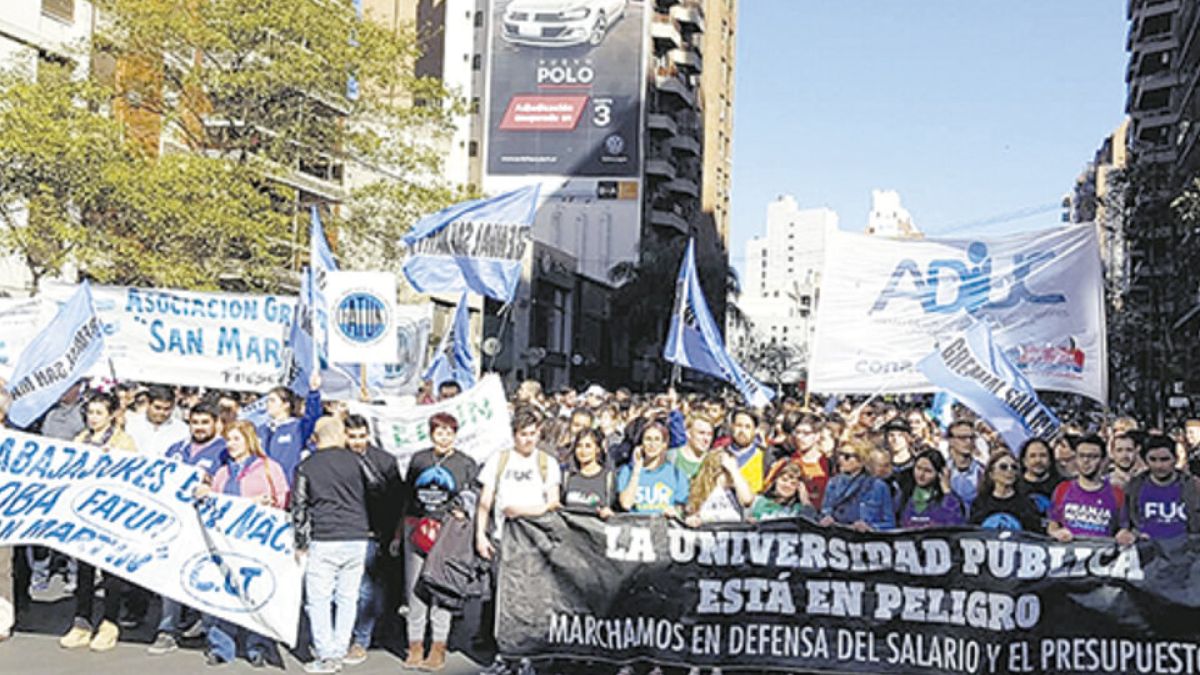 Movimiento estudiantil de UBA, universidades públicas y privadas