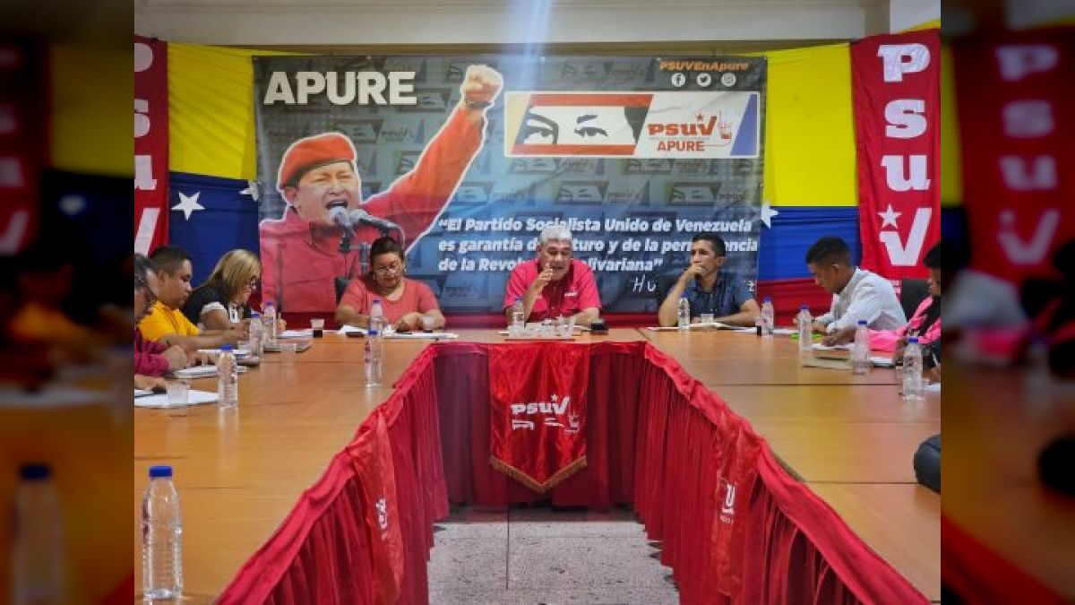 Reunión del Equipo Político del PSUV Apure