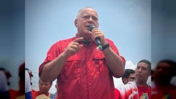 Diosdado Cabello, first vice-president of the PSUV