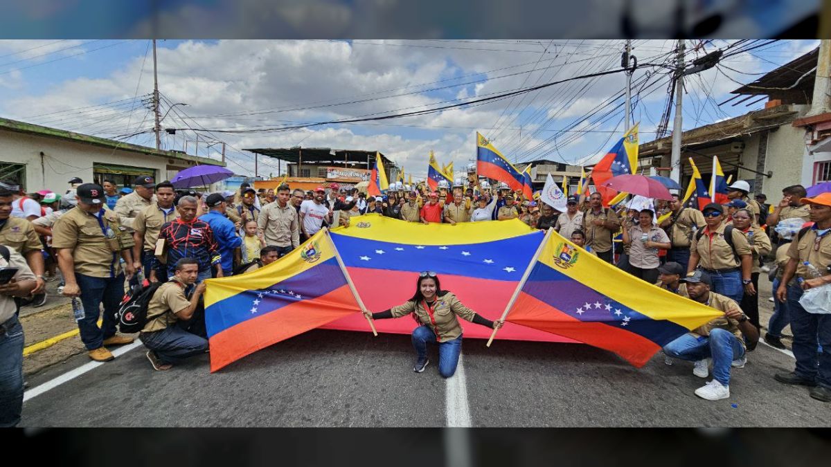 Trabajadores y trabajadoras se movilizaron en Bolívar