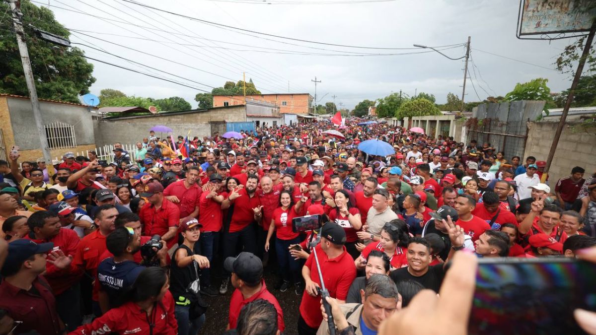 Narcha en apoyo al presidente Nicolás Maduro