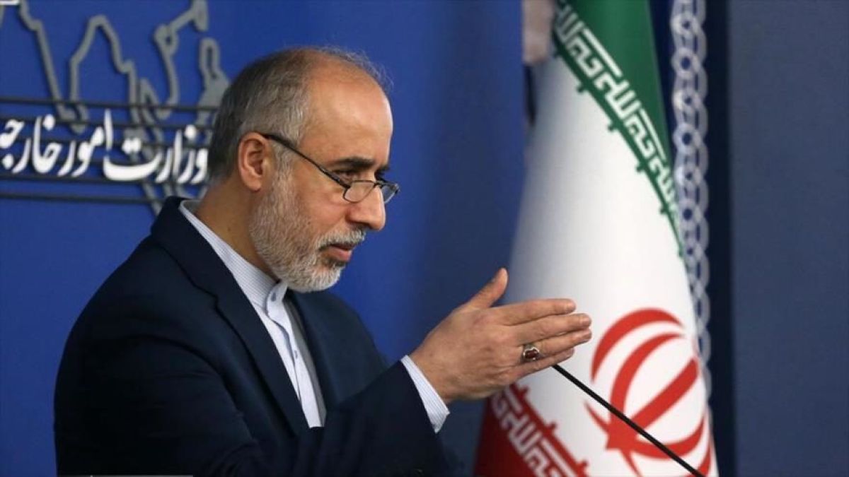Naser Kanani, portavoz del gobierno iraní
