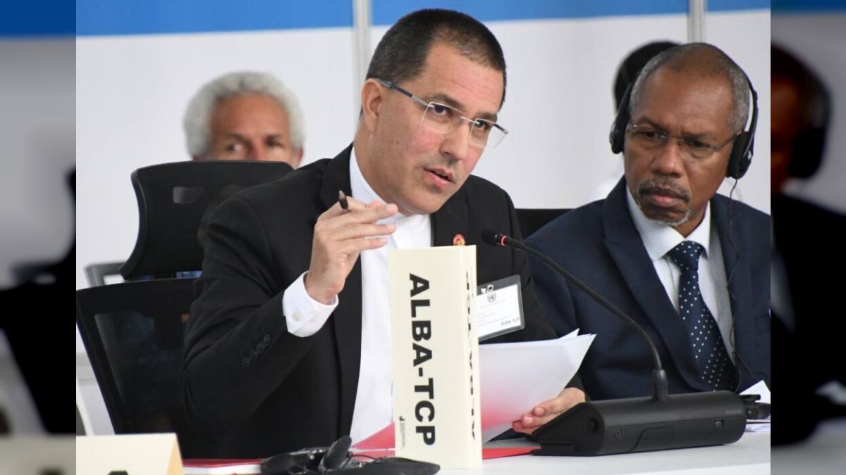 Secretario ejecutivo de la Alianza Bolivariana para los Pueblos de Nuestra América-Tratado de Comercio de los Pueblos (ALBA-TCP), Jorge Arreaza